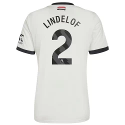 Camiseta Fútbol Manchester United Lindelof #2 2024-25 Tercera Equipación Hombre