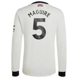 Camiseta Fútbol Manchester United Maguire #5 2024-25 Tercera Equipación Hombre Manga Larga