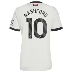 Camiseta Fútbol Manchester United Marcus Rashford #10 2024-25 Tercera Equipación Hombre