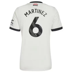 Camiseta Fútbol Manchester United Martínez #6 2024-25 Tercera Equipación Hombre