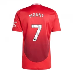 Camiseta Fútbol Manchester United Mason Mount #7 2024-25 Primera Equipación Hombre