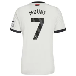 Camiseta Fútbol Manchester United Mason Mount #7 2024-25 Tercera Equipación Hombre