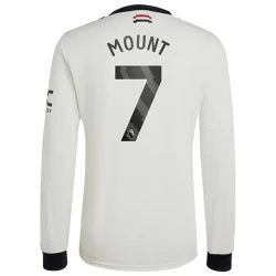 Camiseta Fútbol Manchester United Mason Mount #7 2024-25 Tercera Equipación Hombre Manga Larga