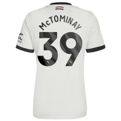 Camiseta Fútbol Manchester United McTominay #39 2024-25 Tercera Equipación Hombre