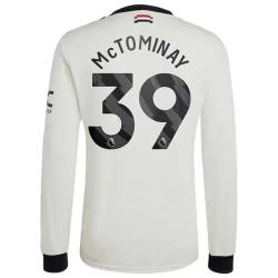 Camiseta Fútbol Manchester United McTominay #39 2024-25 Tercera Equipación Hombre Manga Larga