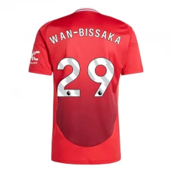 Camiseta Fútbol Manchester United Wan-bissaka #29 2024-25 Primera Equipación Hombre