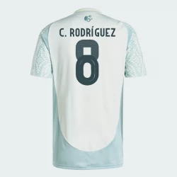 Camiseta Fútbol México C. Rodriguez #8 Copa America 2024 Segunda Hombre Equipación