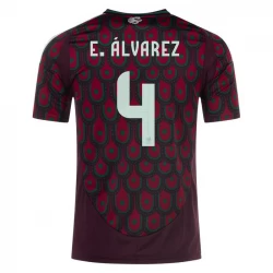 Camiseta Fútbol México E. Alvarez #4 Copa America 2024 Primera Hombre Equipación