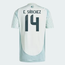 Camiseta Fútbol México E. Sanchez #14 Copa America 2024 Segunda Hombre Equipación