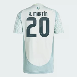 Camiseta Fútbol México H. Martin #20 Copa America 2024 Segunda Hombre Equipación