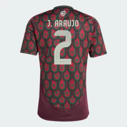 Camiseta Fútbol México J. Araujo #2 Copa America 2024 Primera Hombre Equipación