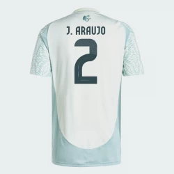 Camiseta Fútbol México J. Araujo #2 Copa America 2024 Segunda Hombre Equipación