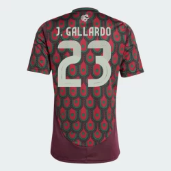 Camiseta Fútbol México J. Gallardo #23 Copa America 2024 Primera Hombre Equipación