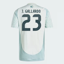 Camiseta Fútbol México J. Gallardo #23 Copa America 2024 Segunda Hombre Equipación