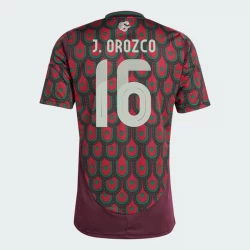 Camiseta Fútbol México J. Orozco #16 Copa America 2024 Primera Hombre Equipación