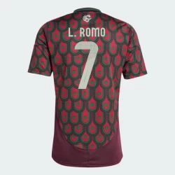 Camiseta Fútbol México L. Romo #7 Copa America 2024 Primera Hombre Equipación