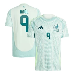 Camiseta Fútbol México Raul #9 Copa America 2024 Segunda Hombre Equipación