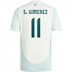 Camiseta Fútbol México S. Gimenez #11 Copa America 2024 Segunda Hombre Equipación