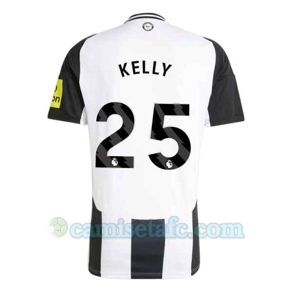 Camiseta Fútbol Newcastle United Kelly #25 2024-25 Primera Equipación Hombre