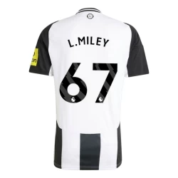 Camiseta Fútbol Newcastle United L. Miley #67 2024-25 Primera Equipación Hombre