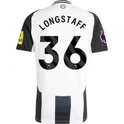 Camiseta Fútbol Newcastle United Longstaff #36 2024-25 Primera Equipación Hombre