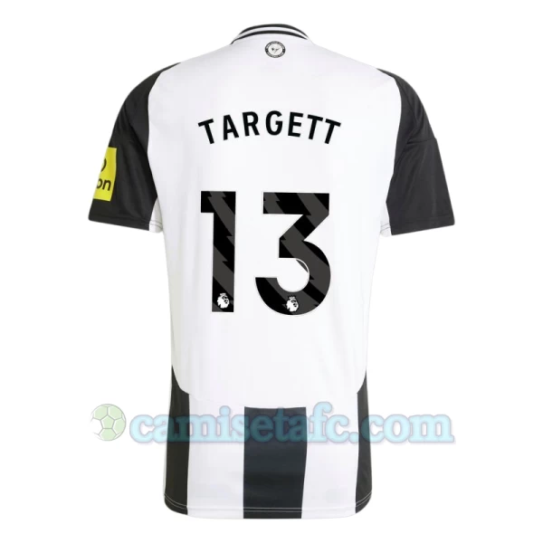 Camiseta Fútbol Newcastle United Targett #13 2024-25 Primera Equipación Hombre