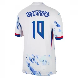 Camiseta Fútbol Noruega 2024 Martin Ødegaard #10 Segunda Equipación Hombre