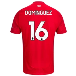 Camiseta Fútbol Nottingham Forest FC Dominguez #16 2024-25 Primera Equipación Hombre