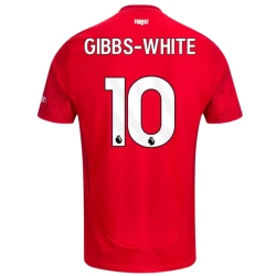 Camiseta Fútbol Nottingham Forest FC Gibbs-white #10 2024-25 Primera Equipación Hombre