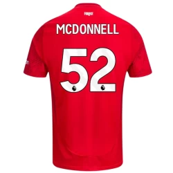 Camiseta Fútbol Nottingham Forest FC Mcdonnell #52 2024-25 Primera Equipación Hombre