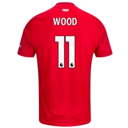 Camiseta Fútbol Nottingham Forest FC Wood #11 2024-25 Primera Equipación Hombre