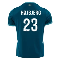 Camiseta Fútbol Olympique de Marseille 2024-25 Hojbjerg #23 Segunda Equipación Hombre