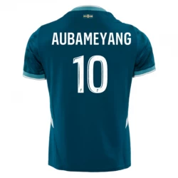Camiseta Fútbol Olympique de Marseille 2024-25 Pierre-Emerick Aubameyang #10 Segunda Equipación Hombre