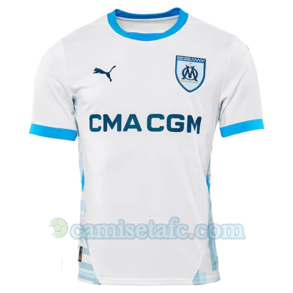 Camiseta Fútbol Olympique de Marseille 2024-25 Primera Equipación Hombre