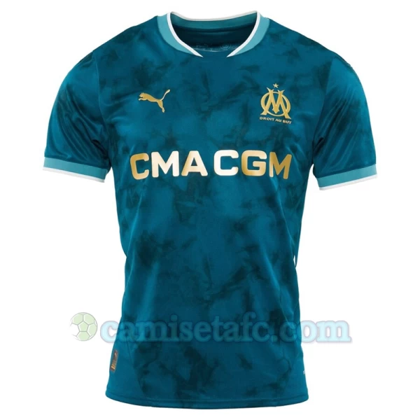 Camiseta Fútbol Olympique de Marseille 2024-25 Segunda Equipación Hombre