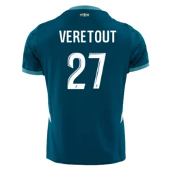 Camiseta Fútbol Olympique de Marseille 2024-25 Veretout #27 Segunda Equipación Hombre