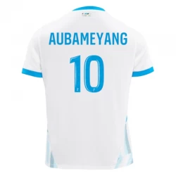 Camiseta Fútbol Olympique de Marseille Pierre-Emerick Aubameyang #10 2024-25 Primera Equipación Hombre