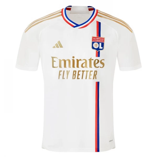 Camiseta Fútbol Olympique Lyonnais 2023-24 Primera Equipación Hombre