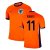 Camiseta Fútbol Países Bajos Arjen Robben #11 Eurocopa 2024 Primera Hombre Equipación