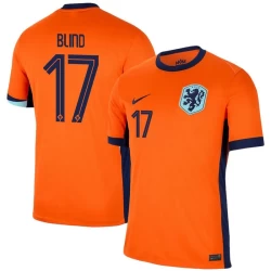 Camiseta Fútbol Países Bajos Blind #17 Eurocopa 2024 Primera Hombre Equipación