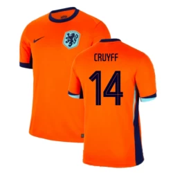 Camiseta Fútbol Países Bajos Cruyff #14 Eurocopa 2024 Primera Hombre Equipación