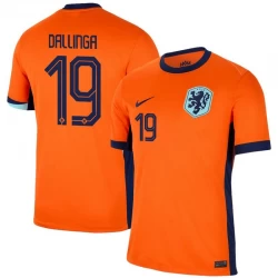 Camiseta Fútbol Países Bajos Dallinga #19 Eurocopa 2024 Primera Hombre Equipación