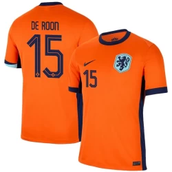 Camiseta Fútbol Países Bajos De Roon #15 Eurocopa 2024 Primera Hombre Equipación