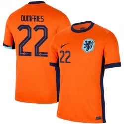 Camiseta Fútbol Países Bajos Dumfries #22 Eurocopa 2024 Primera Hombre Equipación