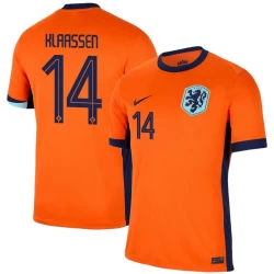 Camiseta Fútbol Países Bajos Klaassen #14 Eurocopa 2024 Primera Hombre Equipación