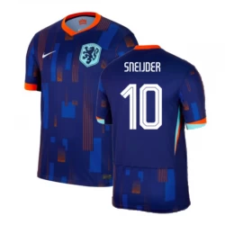Camiseta Fútbol Países Bajos Wesley Sneijder #10 Eurocopa 2024 Segunda Hombre Equipación