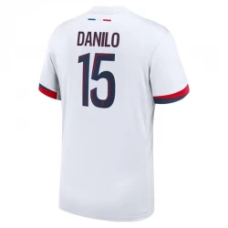 Camiseta Fútbol Paris Saint-Germain PSG 2024-25 Danilo #15 Segunda Equipación Hombre
