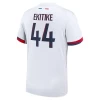 Camiseta Fútbol Paris Saint-Germain PSG 2024-25 Ekitike #44 Segunda Equipación Hombre