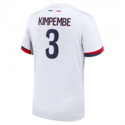 Camiseta Fútbol Paris Saint-Germain PSG 2024-25 Kimpembe #3 Segunda Equipación Hombre