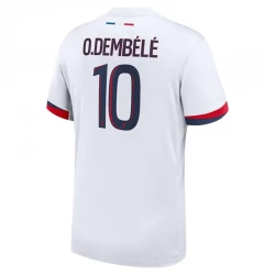 Camiseta Fútbol Paris Saint-Germain PSG 2024-25 O.Dembele #10 Segunda Equipación Hombre